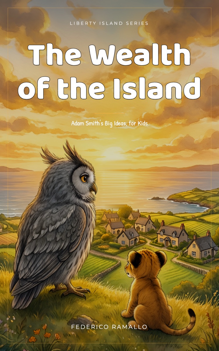 The Wealth of the Island, English edition cover